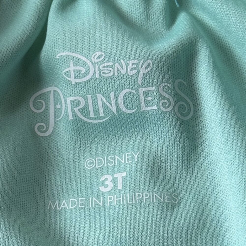 Disney - Little Mermaid Ariel Girls Sleeveless Shirt & Skirt Set - Size 3T - Picture 7 of 7